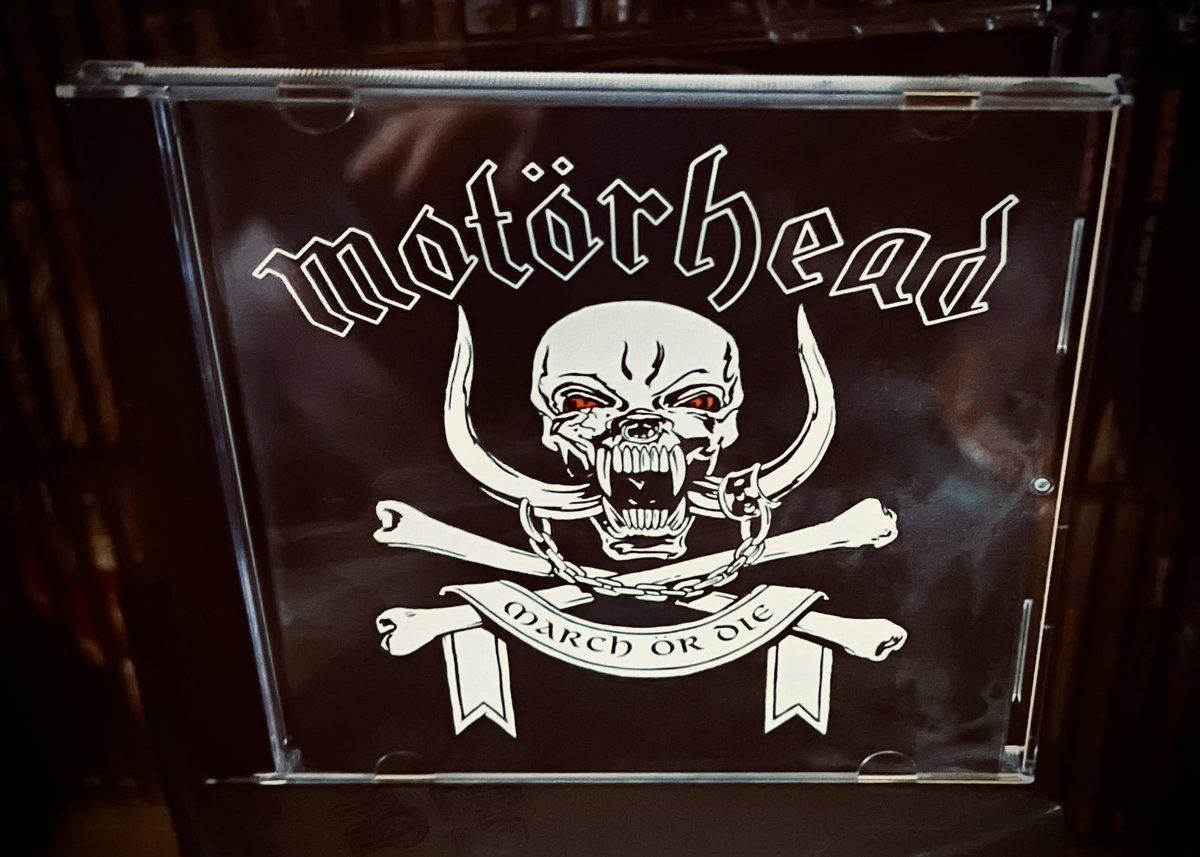 #NowPlaying #Motörhead #MarchÖrDie #PhysicalMusic #MotörheadMonday