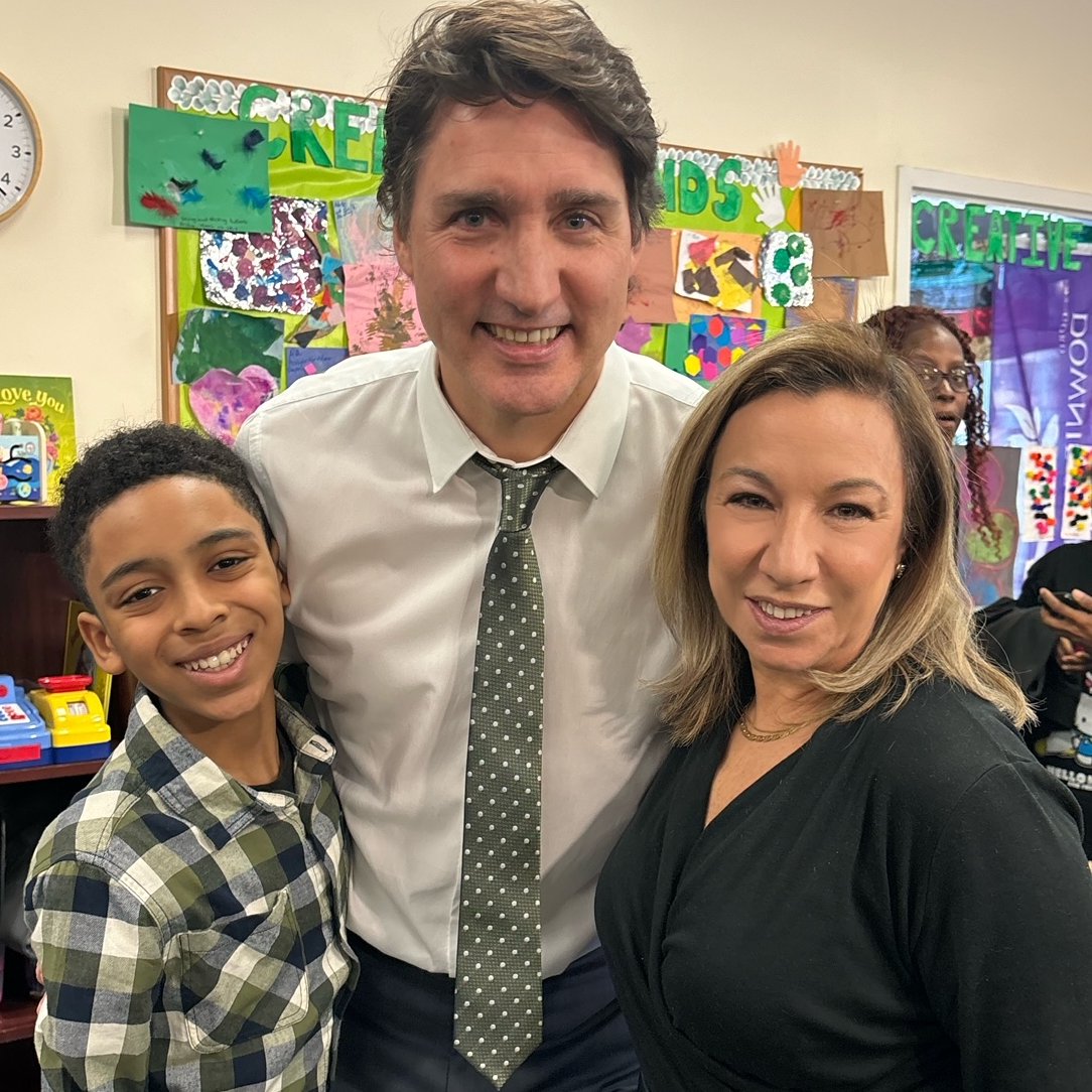 Excited to be on hand as Chair of the Board for @children1stca for this incredible announcement. Even more humbled that my son, and member of the Young Canadians Parliament, was also on hand to watch history.