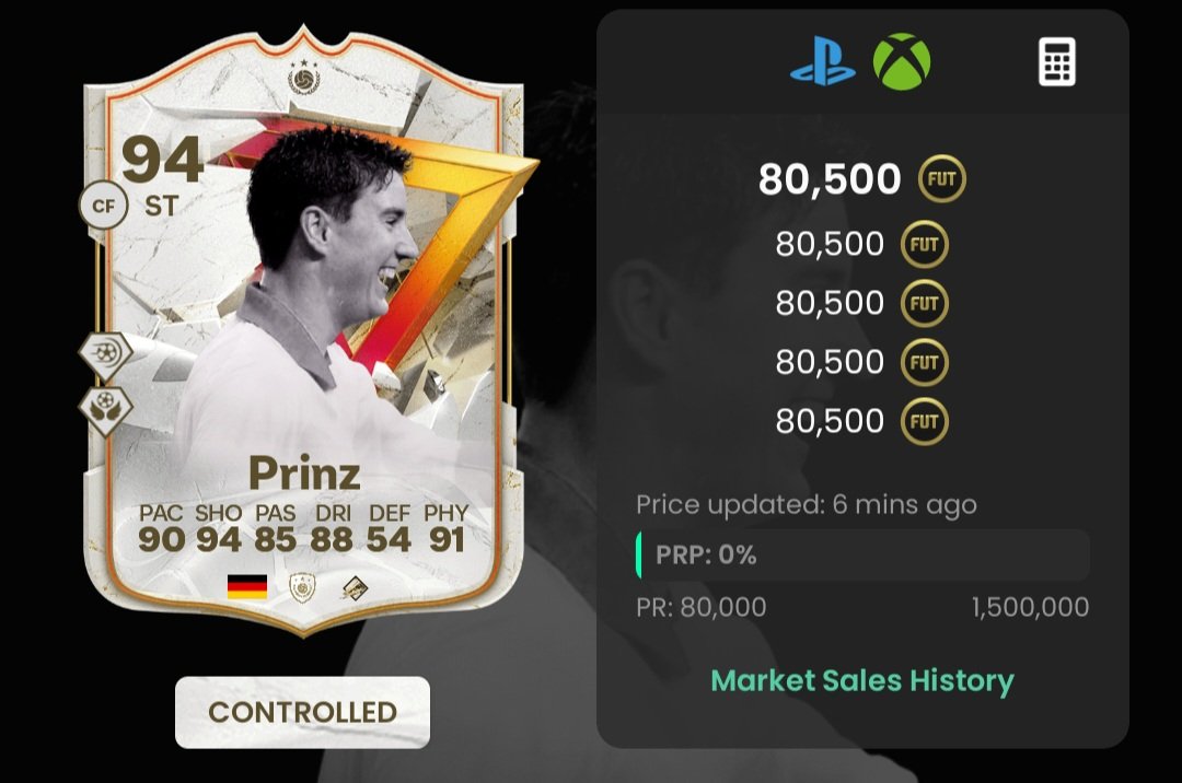 TradingEi's tweet photo. The most packed 94 rated card pre TOTS in the history of FUT https://t.co/4uQug46lwJ