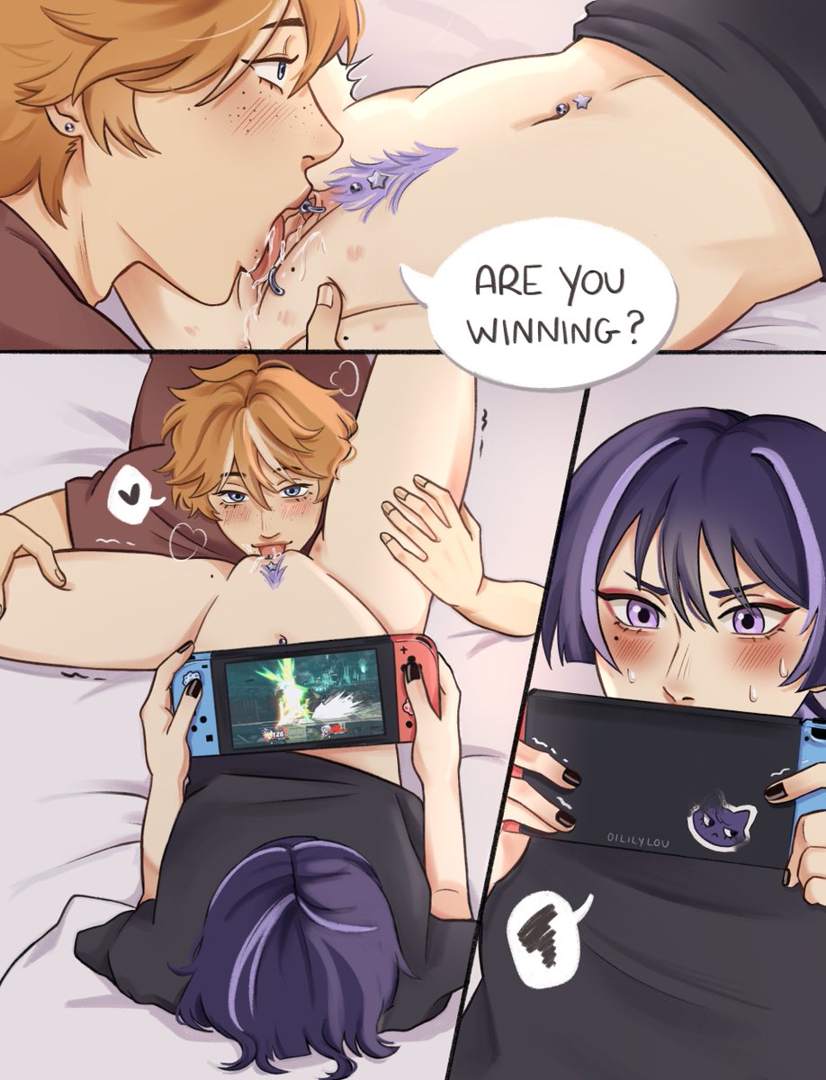 // 🔞 NSFW 

chiscara , pleasing your boyfriend while he plays video games (scara mains sephiroth btw)