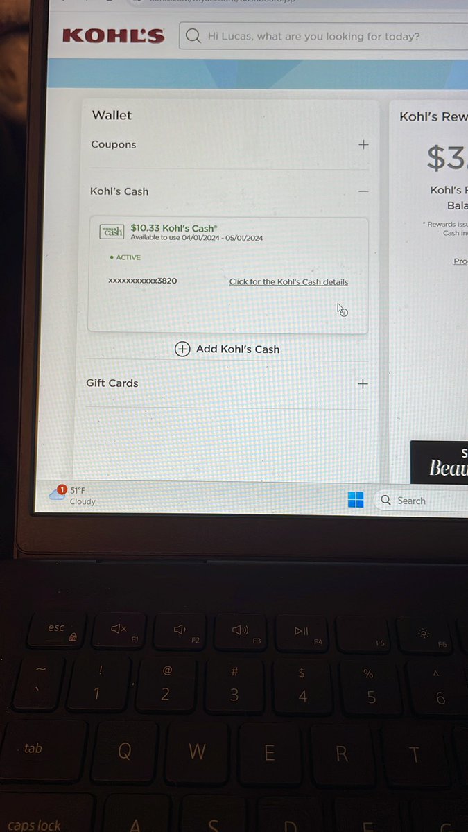 Went from $1400+ kohls cash to $10 in a couple hours 🤴🏻