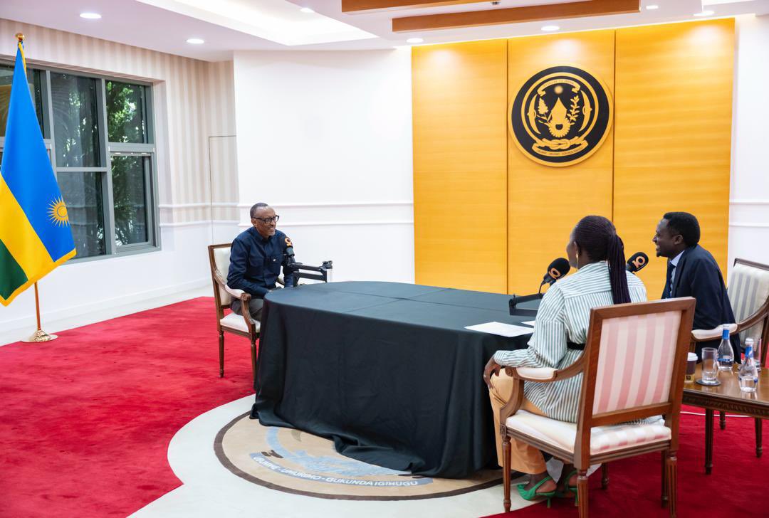 Grateful for the opportunity to host such a distinguished guest HE Paul Kagame, I thank him for making it memorable and impactful interview. His commitment and leadership inspire many mostly young generation. It was a great honor 🙏🏾🙏🏾🙏🏾🙏🏾🙏🏾