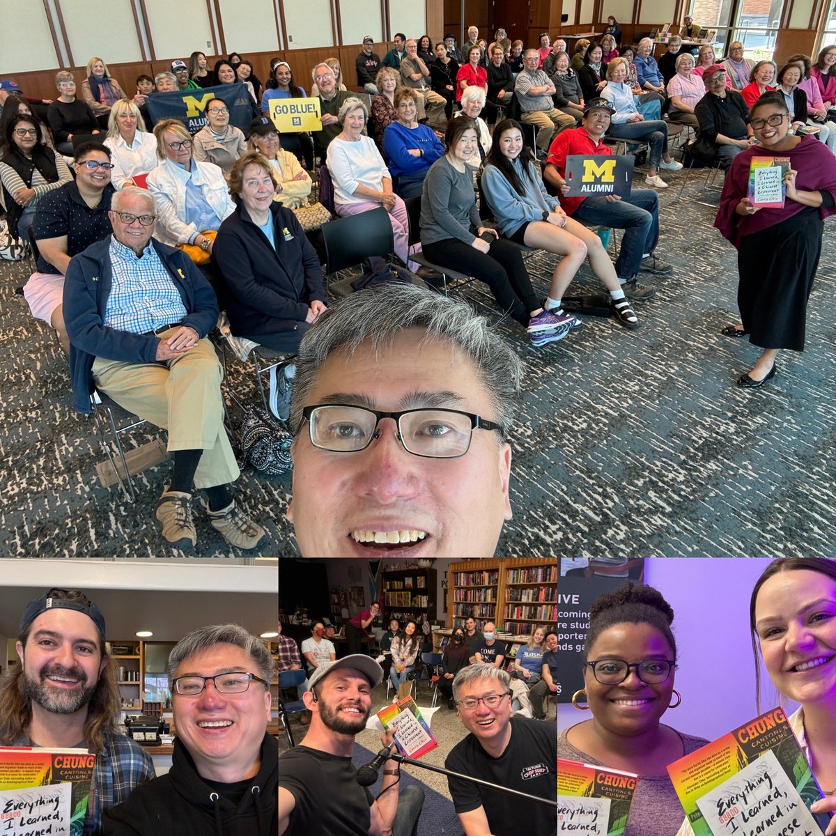 Thnx #indianapolis for a great Easter weekend. Props to @carmel_library @tomorrowbookstore @umaaapialumni for hosting great events! @melissamayborja @jakebudler for emceeing! @indyreadsorg for carrying my book! and @bluebeardindy for supporting artists and writers! @littlebrown
