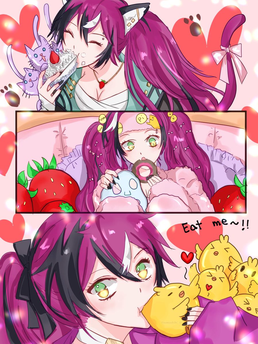 tomoshibi_bi's tweet photo. Dolce sama!!!! Sooooo cute!!🍩🐣🍰！💜Thank you!🍩🍬#DoubleDolce #Dropsights https://t.co/xgcPaT6BpQ