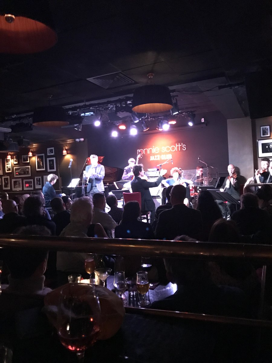I’ve seldom been to such a concert. Beautiful beautiful music. Actual tears from me and chums at @AdrianCoxMusic at Ronnie Scott’s. Bravo love, that was magnificent. ❤️