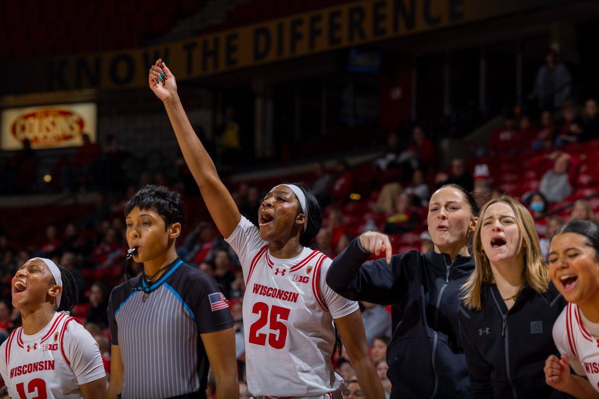 🚨THIS IS NOT A JOKE 🚨 Our @WomensNIT Great 8 game against @SaintLouisWBB will be available for FREE on B1G+ tonight. 📺: bit.ly/49eepze #OnWisconsin