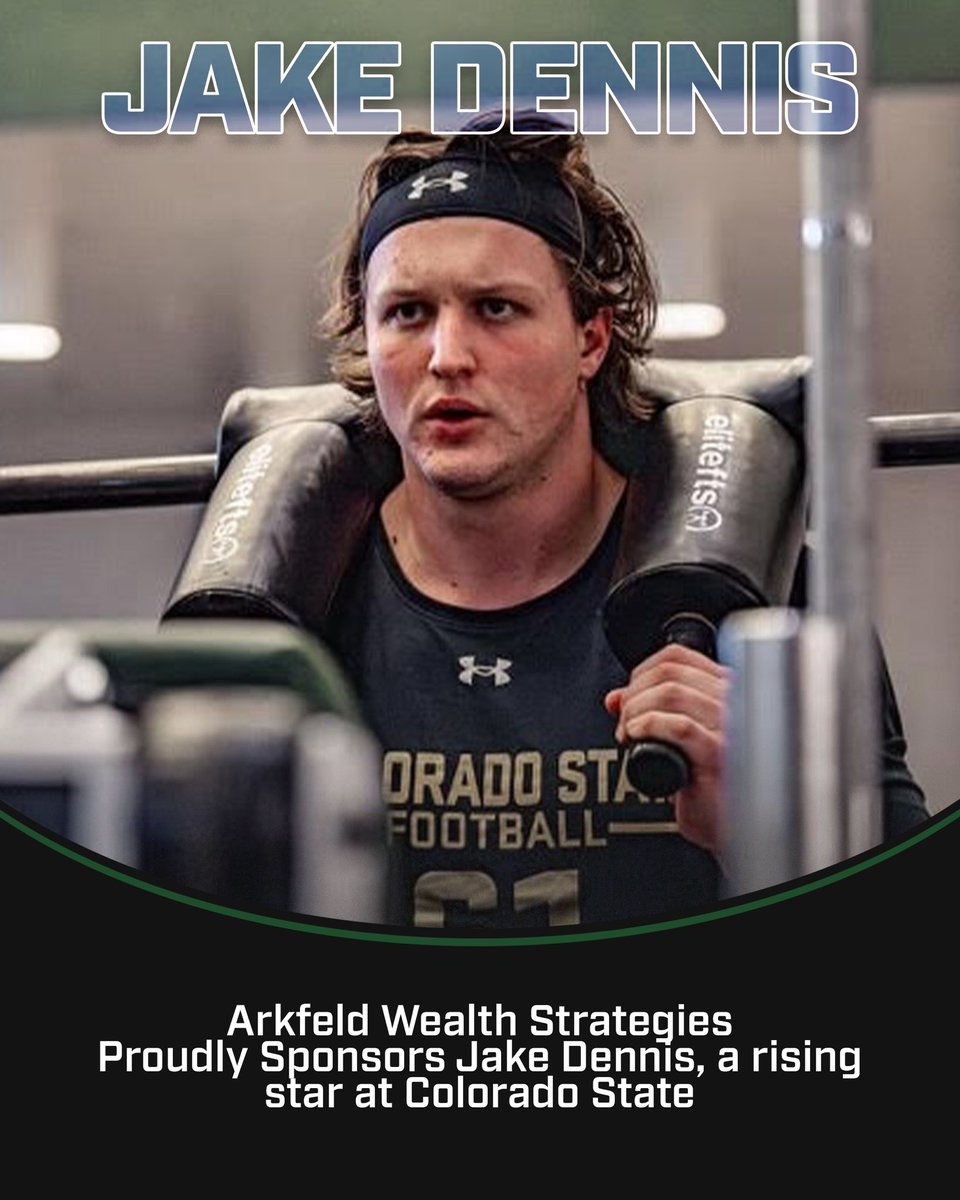ArkfeldWealth's tweet photo. Arkfeld Wealth Strategies Proudly Sponsors Jake Dennis, a rising star at Colorado State

@jdennis2002 https://t.co/JhFxG3jlIW