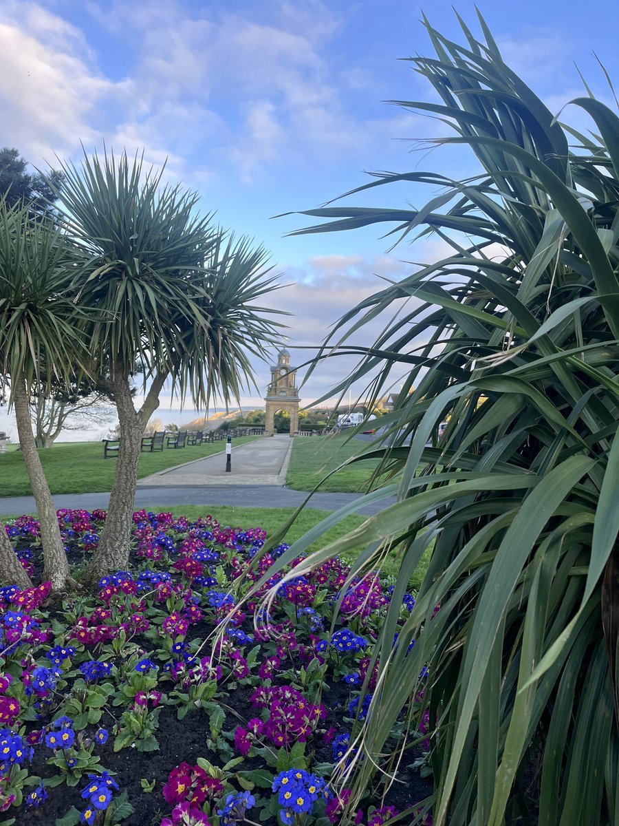 April, new month, light nights, our beautiful south cliff, Scarborough