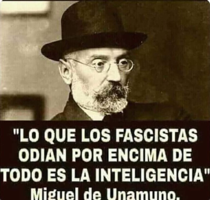 Hablando de fascistas y tal. 
#MiguelDeUnamuno 👏👏👏

#BuenasNoches 🌙