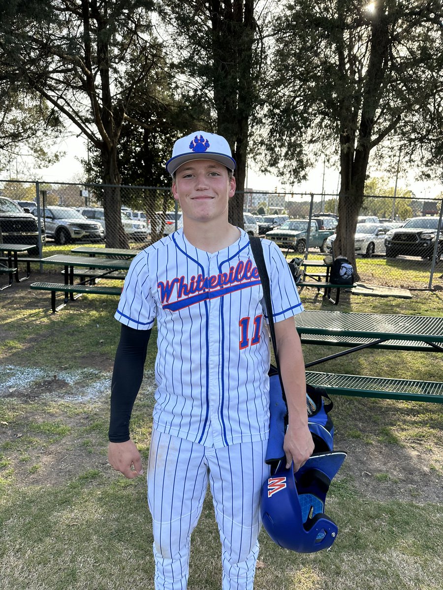 Varsity Baseball gets the WIN over Franklinton 11-1!Ashton Hammonds gets the NO-NO 🐺⚾️!! Way to go Pack!!