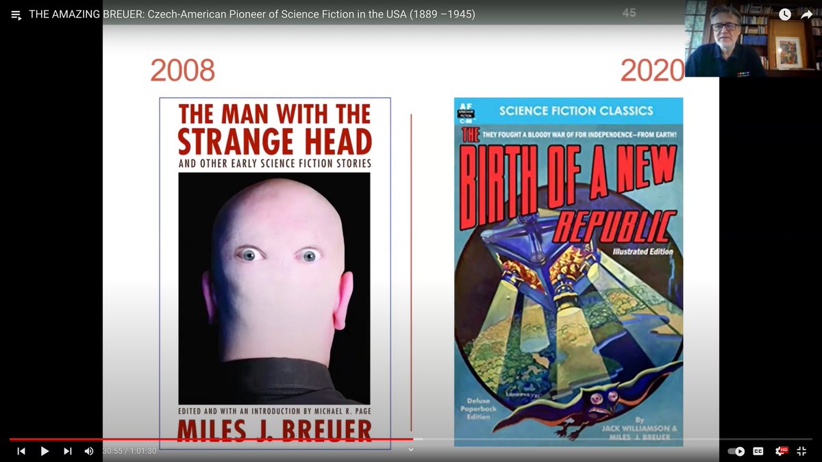 The fascinating story of Miles J. Breuer (1889 –1945), a Czech-American writer who stood at the birth of #scifi literature in the USA, is now available online: bit.ly/4cE9pH2 #culture #sciencefiction #illustration #writer #books