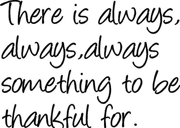 What are you grateful for that you are taking for granted?