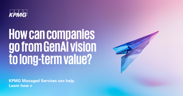 jenmariesd's tweet photo. .@KPMG_US Managed Services uses GenAI to revolutionize cybersecurity, IT ops, financial crime compliance &amp; procurement. Streamline operations, reduce manual effort &amp; achieve transformative outcomes quickly. #GenAI #ManagedServices #DigitalTransformation https://t.co/tUYJAIIczb https://t.co/audzT056x5
