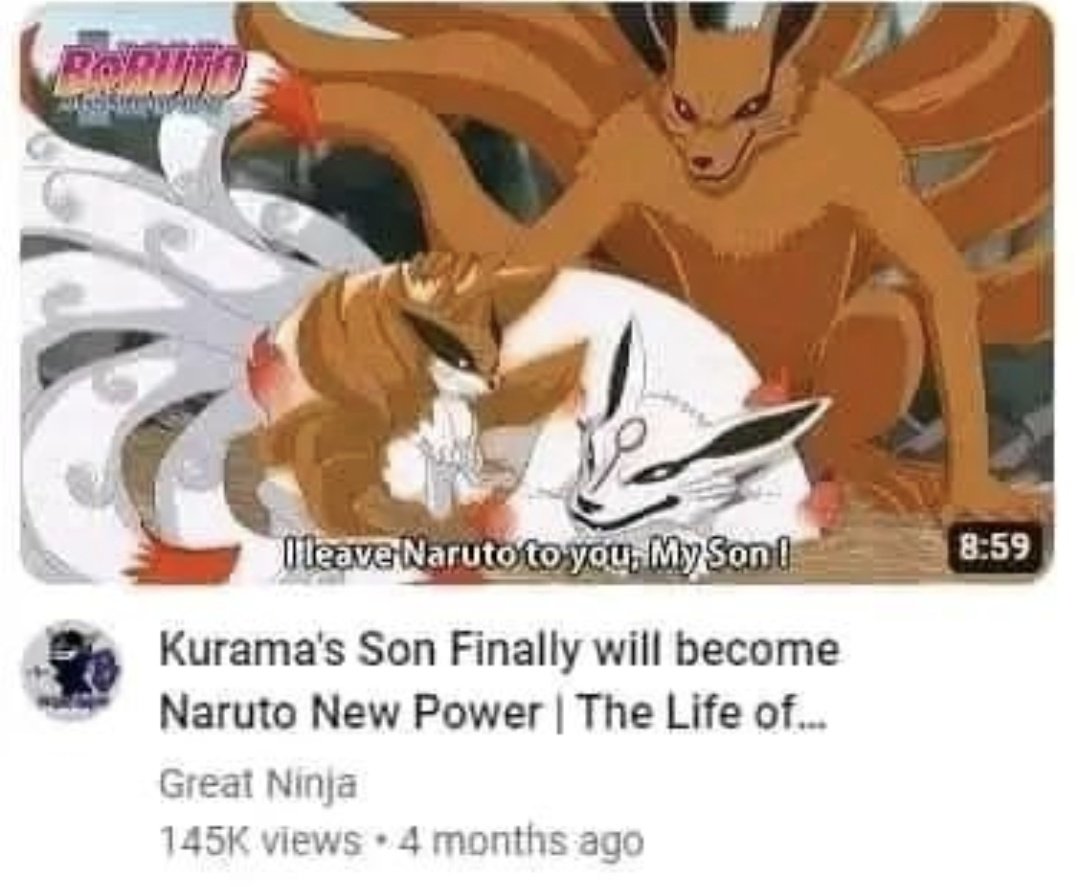 naruto7th_off's tweet photo. Just realised Kurama died withoit ever getting any. https://t.co/HbyWx3std2