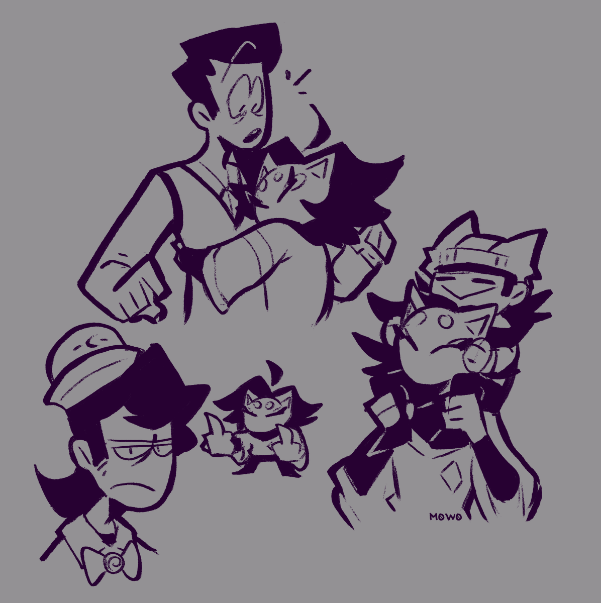 Elusive with his characters of Spooky Month

@ElusiveBoyo