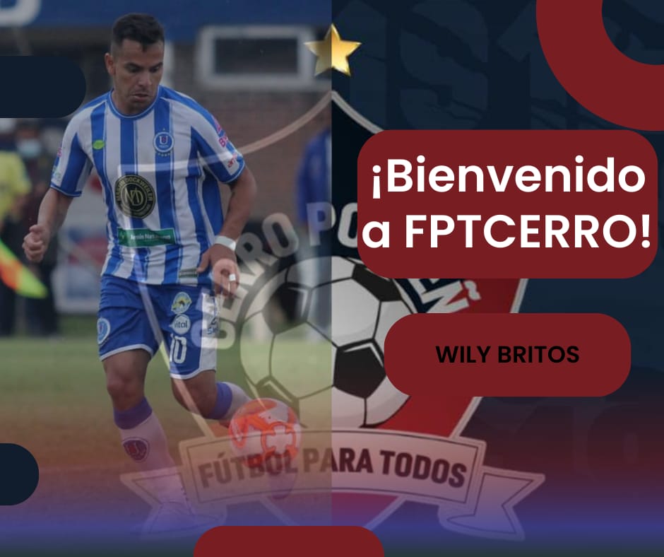 Damos la Bienvenida a un Clase "A", jugador distinto, que supo llegar a lo más alto de nuestro fútbol. Bienvenido al Primer Campeón "Wily Britos" 🇭🇹🏆
Que sea con Éxitos!! 😎