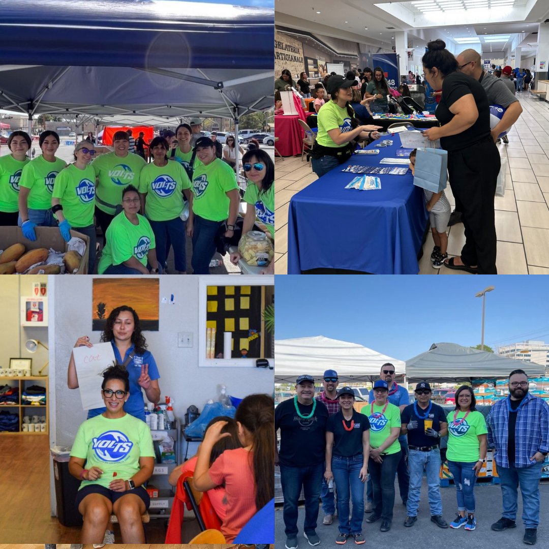 Forget April Fools, it’s National Volunteer Month! 💙 Service is at the heart of our mission here at #EPElectric. With V.O.L.T.S., or Volunteers On Location To Serve, we want everyone to notice EPE everywhere!
