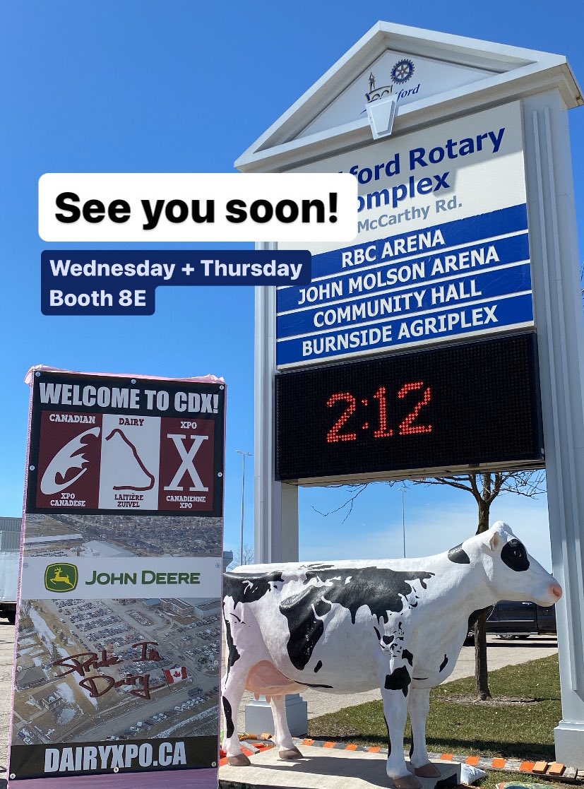 Norwell Dairy (@norwelldairy) on Twitter photo See you soon! Stop by booth 8E this Wednesday and Thursday at CDX! #ontag #dairydonewell #agrix <a href="/DairyXPO/">Canadian Dairy XPO</a> See you soon! Stop by booth 8E this Wednesday and Thursday at CDX! #ontag #dairydonewell #agrix <a href="/DairyXPO/">Canadian Dairy XPO</a>