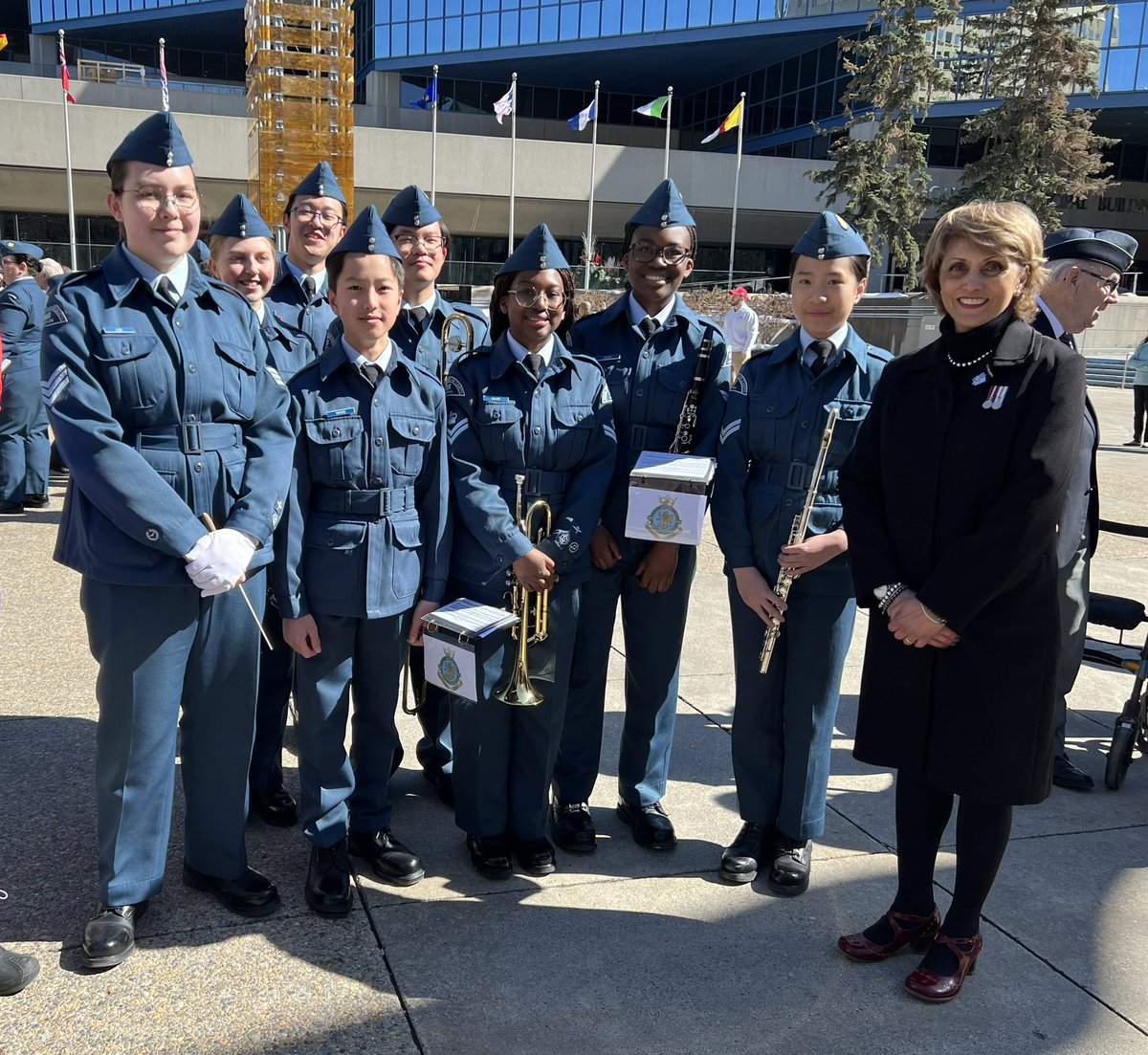 Today, we honour 100 years of the Royal Canadian Air Force!  Calgary has a rich history deeply intertwined with military aviation. It was amazing to celebrate past and present military members who have made an indelible mark on our city and country. #RCAF100