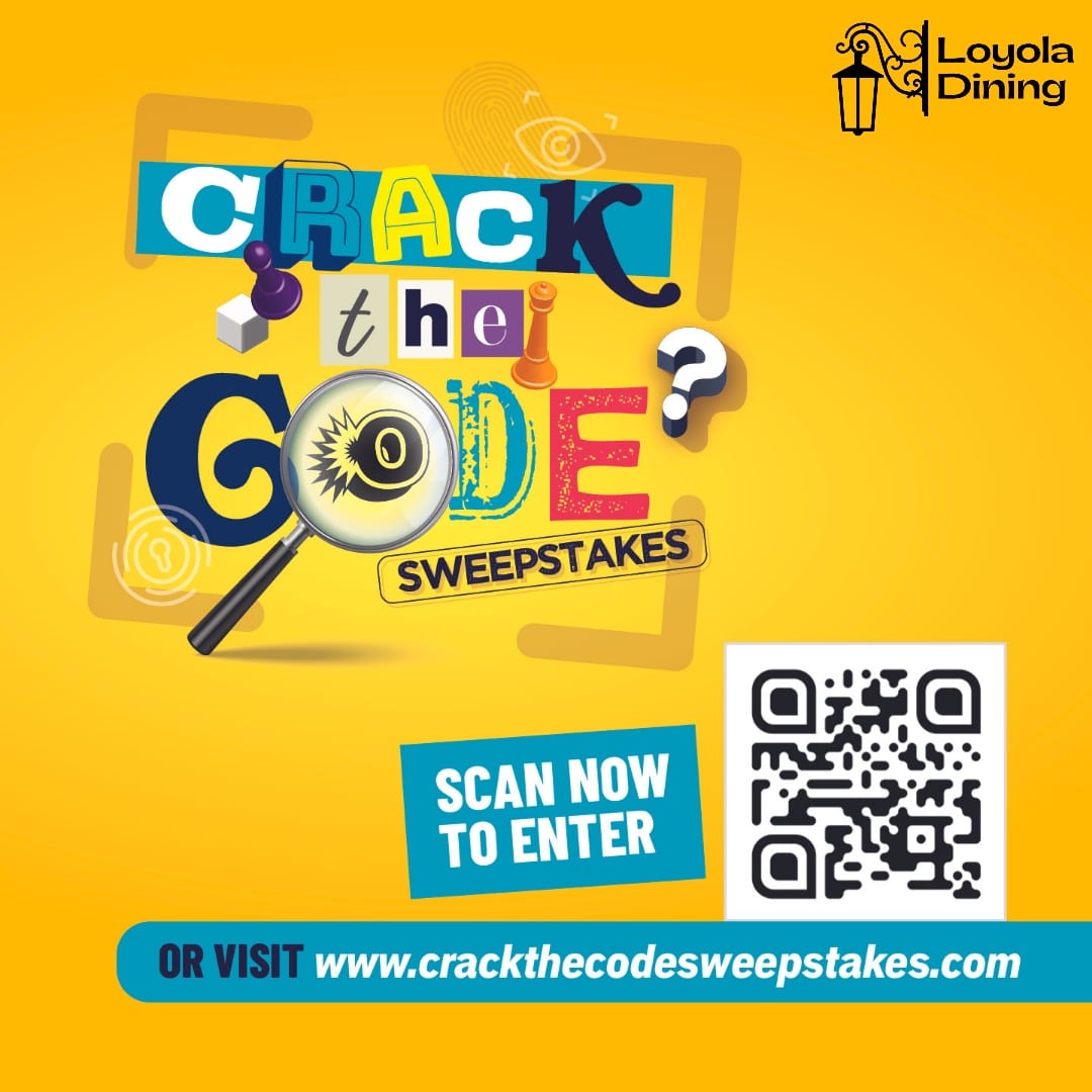LoynoDining's tweet photo. Last chance to enter! The Crack the Code Sweepstakes sponsored by Sodexo closes on April 15th!

View all prize details and enter at:
https://t.co/0e4qID6glr

#FeedingThePack🐺 #Sodexo #crackthecodesweepstakes #crackthecode https://t.co/GJpjJksMHs