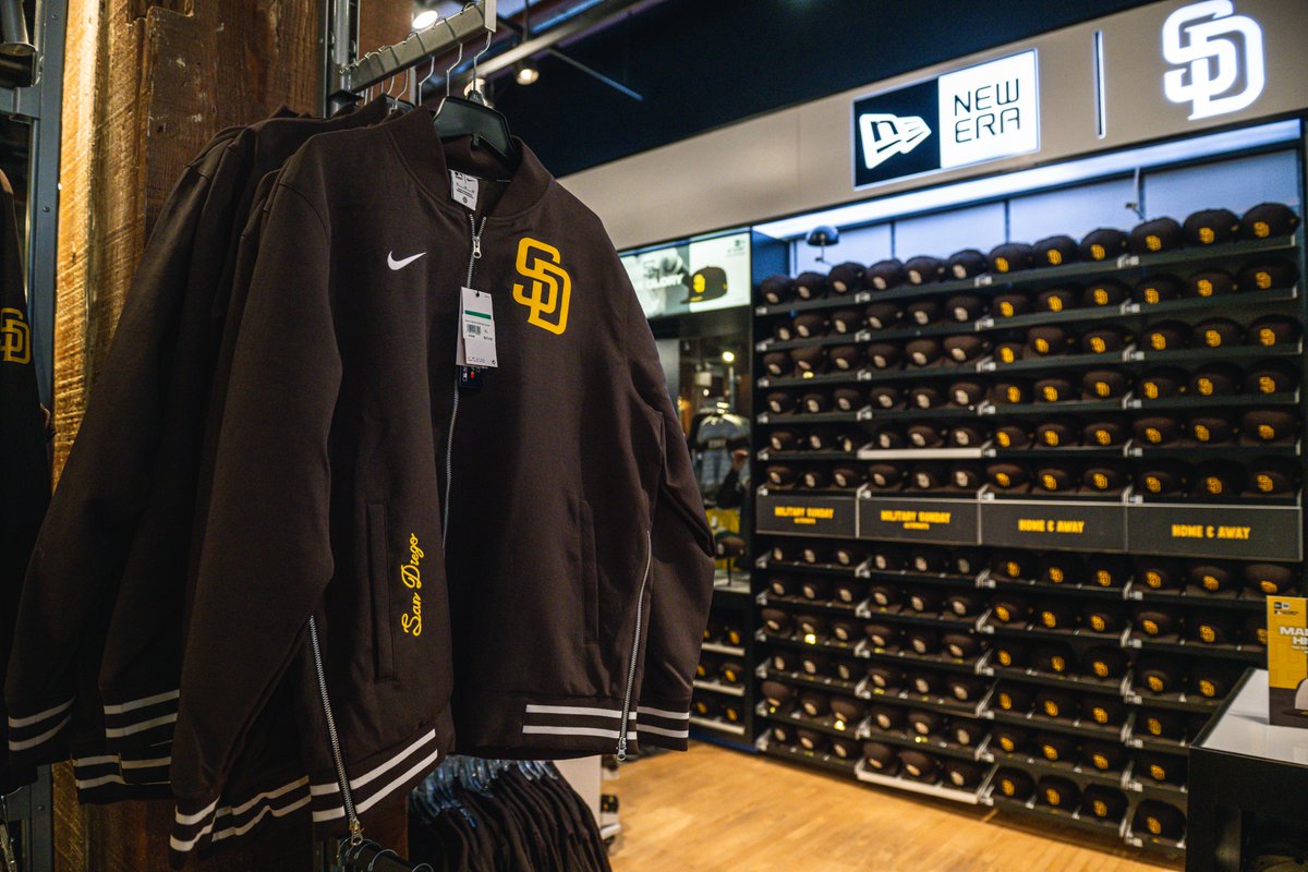 It's time to up your wardrobe 😎 Stock up on the latest styles at the @Padres New Era Team Store: Padres.com/TeamStore