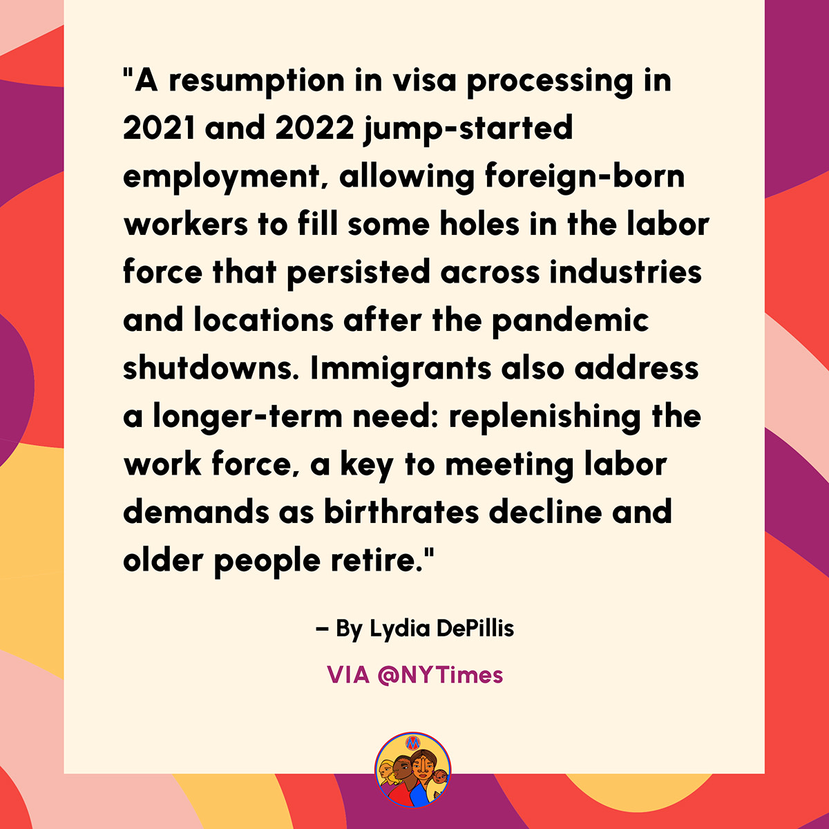 Immigrants are driving America's economic rebound, exceeding expectations & proving essential in pandemic recovery. As we face new challenges, let's acknowledge their vital role in shaping our future. 🌟 Article by Lydia DePillis Via @NYTimes #ProtectImmigrantFamilies