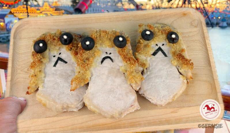 imtigger2's tweet image. Disney has announced that Porg Chops© will return to the Food &amp;amp; Wine Festival this summer at EPCOT, and at Oga&apos;s Cantina for a limited time.  😉 #AFD