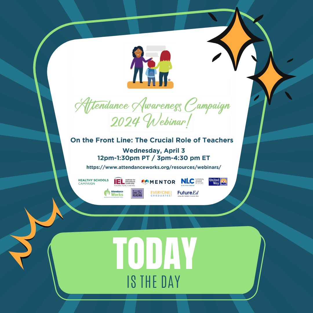 TODAY’s the day! There is still time to register for TODAY’s webinar @ noon PT/3 pm ET. You won't want to miss On the Front Line: The Crucial Role of Teachers #BPresentBPowerful #SchoolEveryDay Register: us06web.zoom.us/webinar/regist… @PhoenixUnion @LUSDHighlights