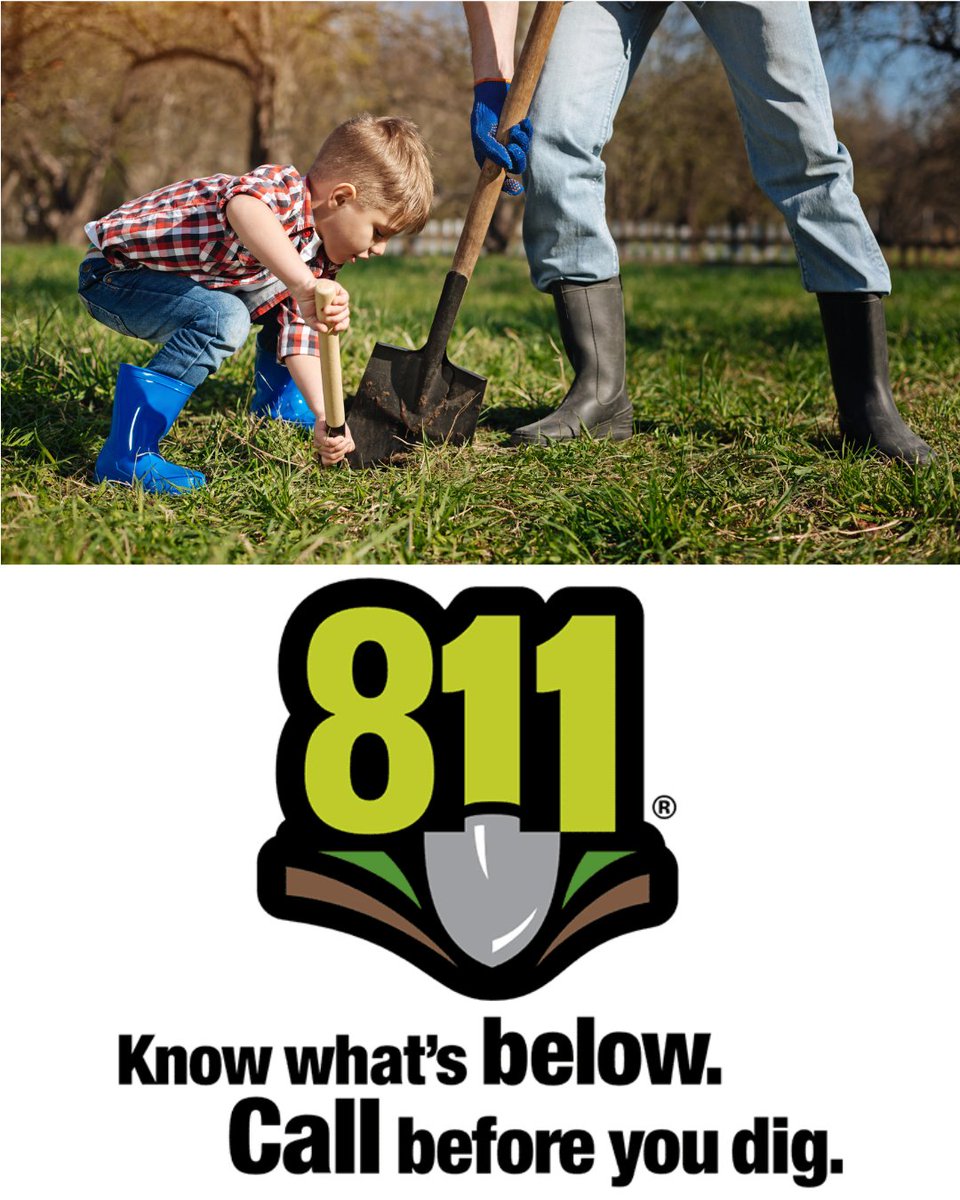 No joke, April is Safe Digging Month! The California Underground Safety Board encourages all Californians to call 811 before they dig. #UndergroundSafetyBoard