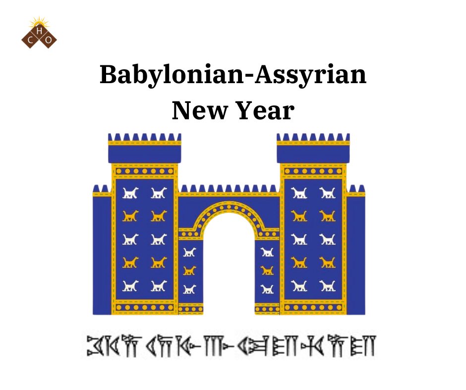 We send our best wishes to Assyrians,
Chaldeans, Syriacs and all Iraqis on the occasion of the Babylonian-Assyrian New
Year🏛️📱💡👩🏻‍💻📷
#nahreinnetwork #CHO #Babylonian_AssyrianNewYear