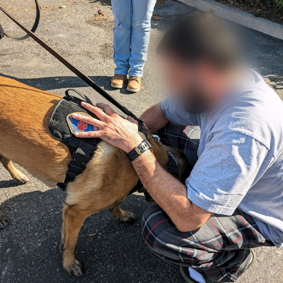 repost @sanbernardinocountyfire • The True Benefit of K9 Scout on our Fontana COAST Team On March 27, 2024, @fontanapd Officer Michael Hall and the COAST team faced a challenging situation with a young man in deep emotional crisis. Feeling hopeless after personal losses and