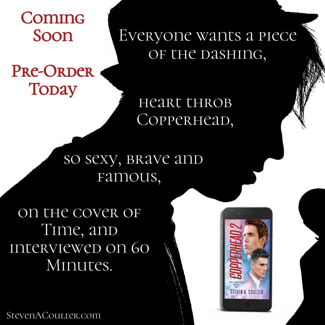 🌐 The white supremacist underground, enraged by Abel's defiance, targets him with relentless fury. The pressure takes its toll, unraveling Zachary's mental health. 
🎤amazon.com/Copperhead2-He…
#Preorder #HeroHeartthrobHustlerPrey #Saga #SuspensefulSequel #ThrillerNovel #AbelTorres