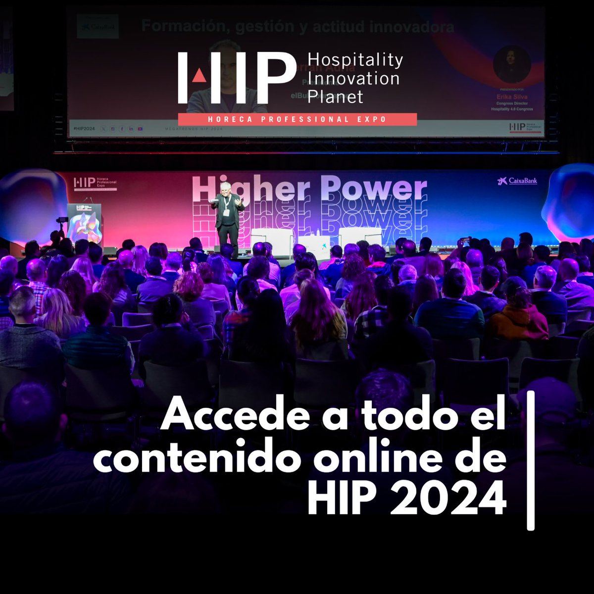 ¿Quieres revivir los momentos más top de Hospitality 4.0 Congress? ¡No te preocupes! 🔄 Con nuestra plataforma de vídeo on demand... ¡Tu horario, tus reglas! 🕺💻 Ya disponible 👉i.mtr.cool/hamrtlfbxj