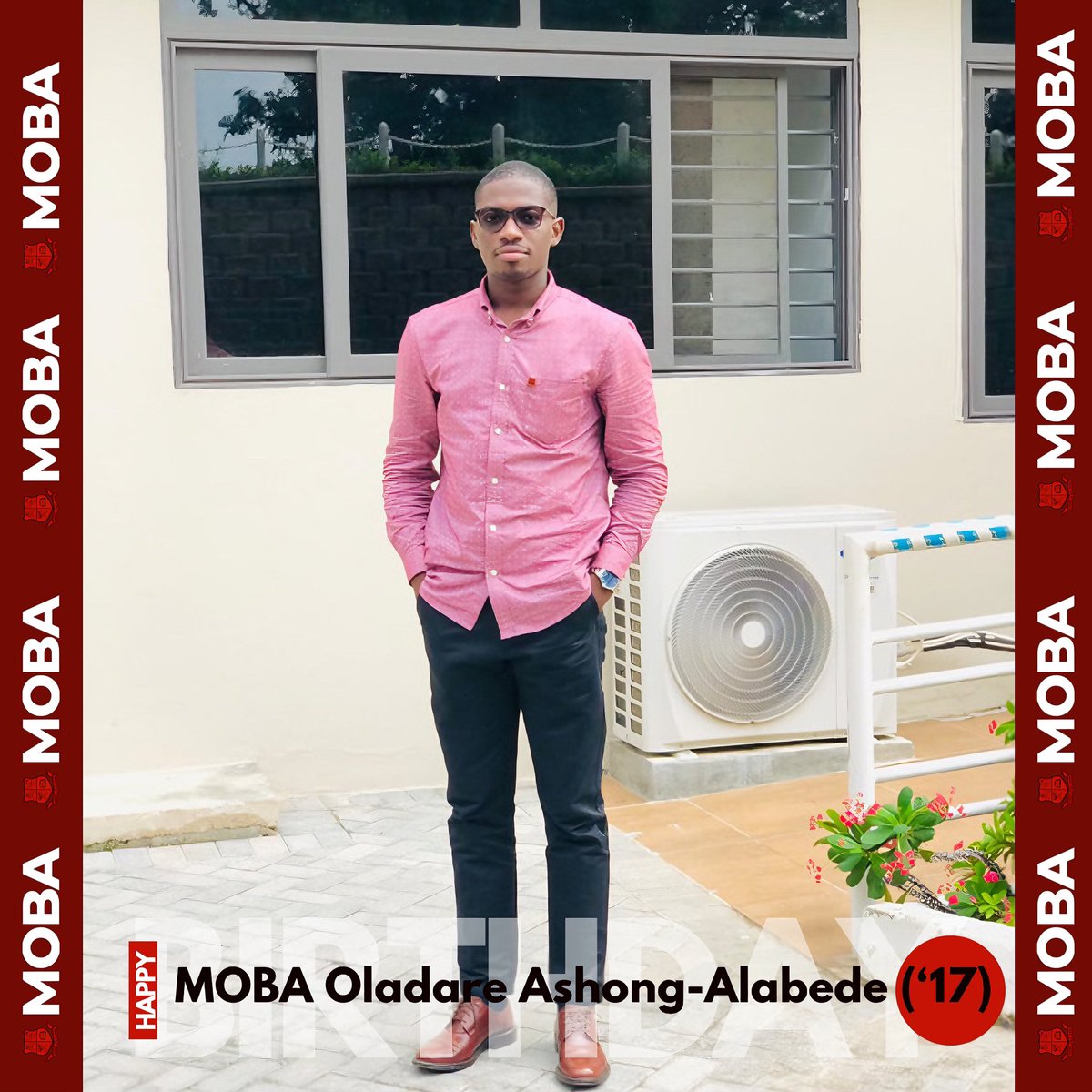 MOBA BIRTHDAYS 🔴⚫️

Happy Birthday MOBA Oladare Ashong-Alabede of MOBA Class of 2017. Wishing you a wonderful day filled with joy. Happy Birthday, MOBA !!!!! 💯🎉🥳⚫️🔴

#MOBABirthdays 
#MfantsipimSchool 
#MOBANational