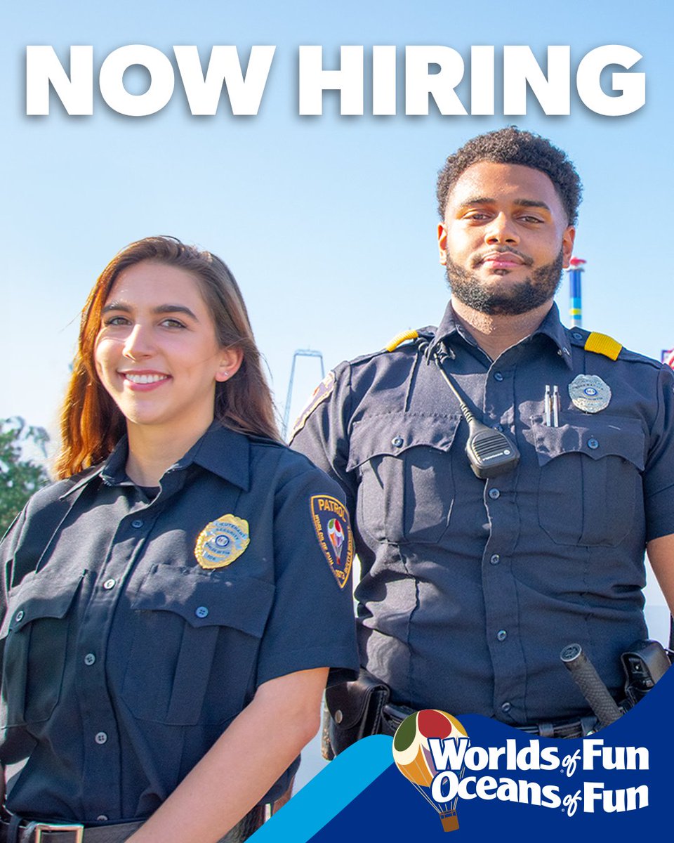 Our safety and security team is now hiring for the 2024 season. Enjoy great pay and benefits while keeping guests safe. Learn more and apply here: bit.ly/2EmLiiZ