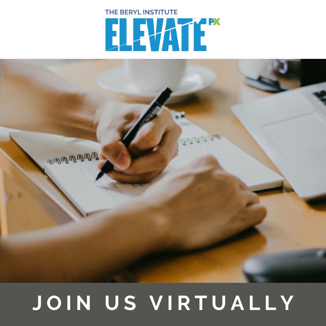 You can still engage virtually at ELEVATE PX. Virtual attendees will enjoy a library of recorded breakout sessions and live-streams of keynotes as well as access to virtual PX chats and virtual-only breakout sessions. Register ow.ly/LX2n50R5SNJ