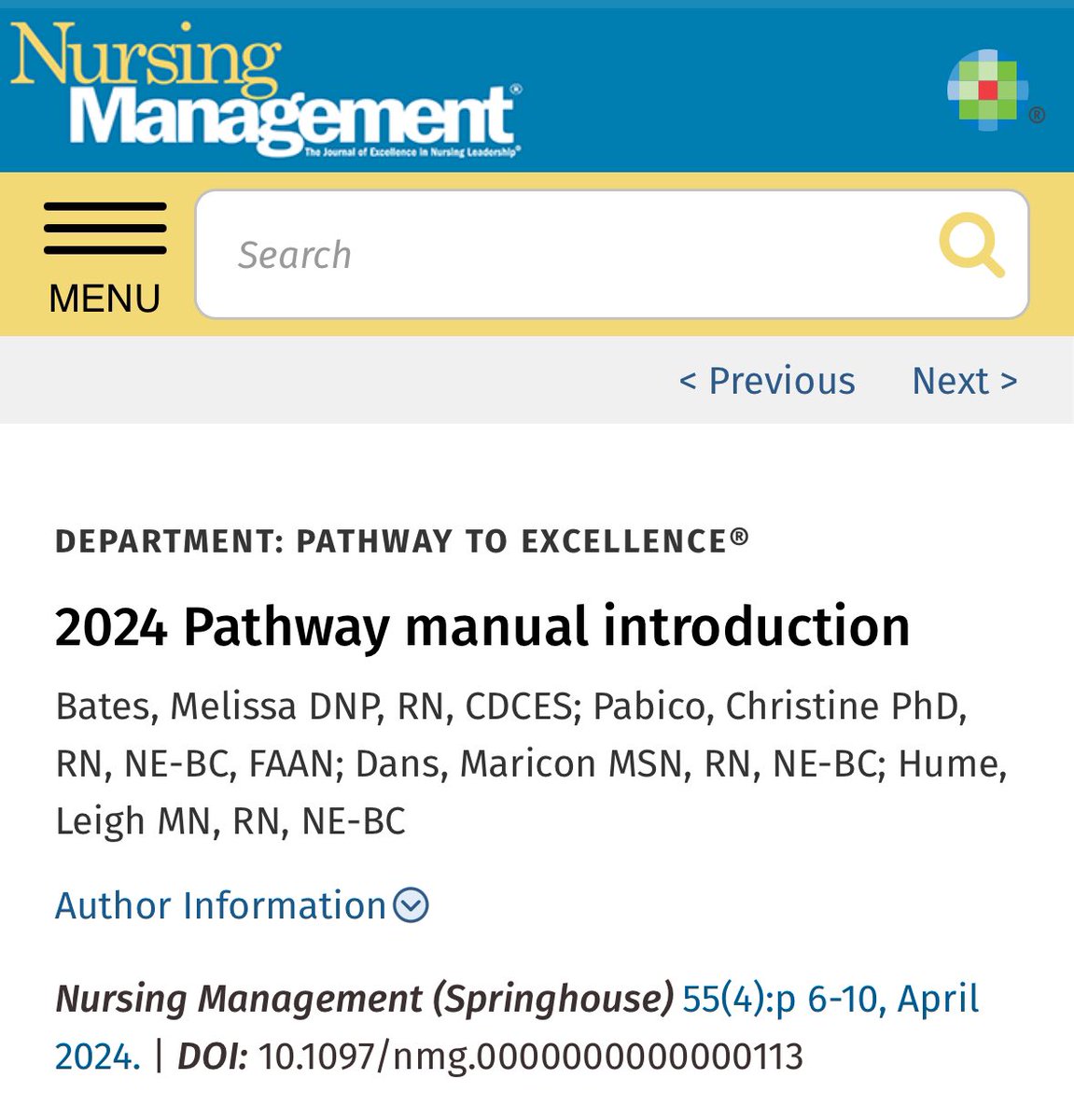 #ANCCPathway article outlining new requirements in the 2024 Application Manual👇🏼. Discover the changes made to blueprint for creating #nursevalidated #positivepracticeenvironments 💙. Click on the link below to access the full article. lnkd.in/ejDbzVxG