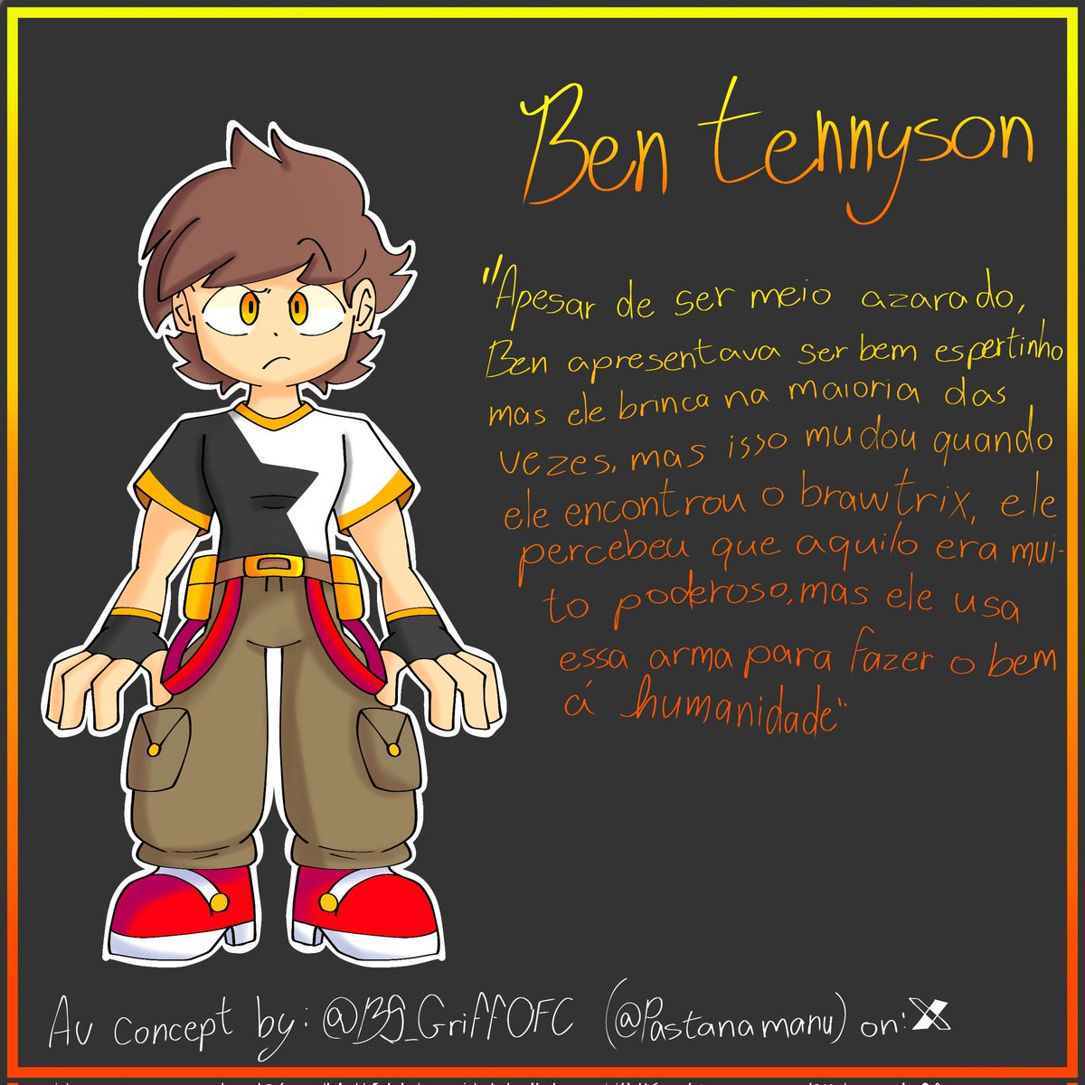 PastanaManu's tweet image. Apresento a vocês... O Brawltrix! Um Omnitrix de um universo alternativo de Ben 10 com brawl 🙂
(As idéia véi 😔)
#BrawlStars #Ben10AU #Brawltrix