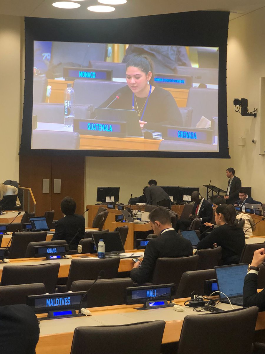 Guatemala at the #UNDC called for political will and flexibility from all States to reach concrete recommendations in favor of the most required interest of humanity towards a world free of Nuclear Weapons #Disarmament #Peace