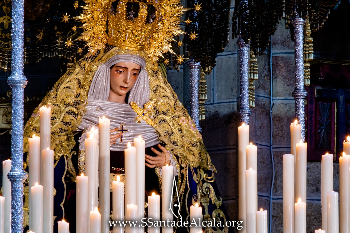 Misa de Hermandad en la Sacramental de Jesús Nazareno. ssantadealcala.org/2024/04/misa-j…