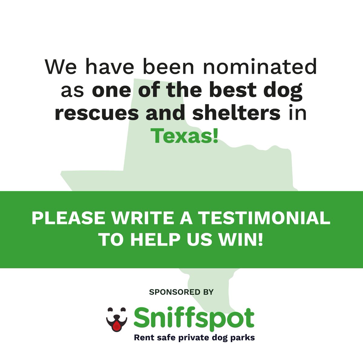 🏆 Fort Worth Animal Care & Control has been nominated as one of the best shelters in Texas! Help us by filling out a quick testimonial (link below) to show your support for FWACC. The more testimonials we get, the higher we rank ! loom.ly/aJlD-wA