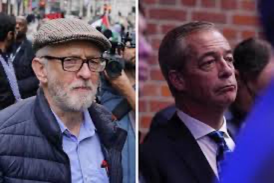 Jeremy Corbyn has initiated legal action against Nigel Farage. Retweet if you're eagerly anticipating Nigel Farage's financial downfall.
