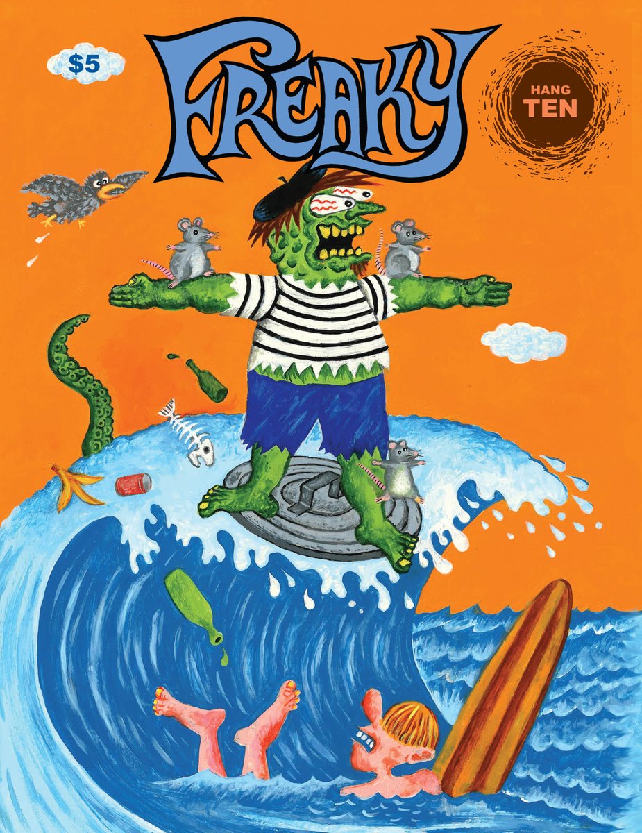 FREAKY Hang Ten is surfin' your way!~