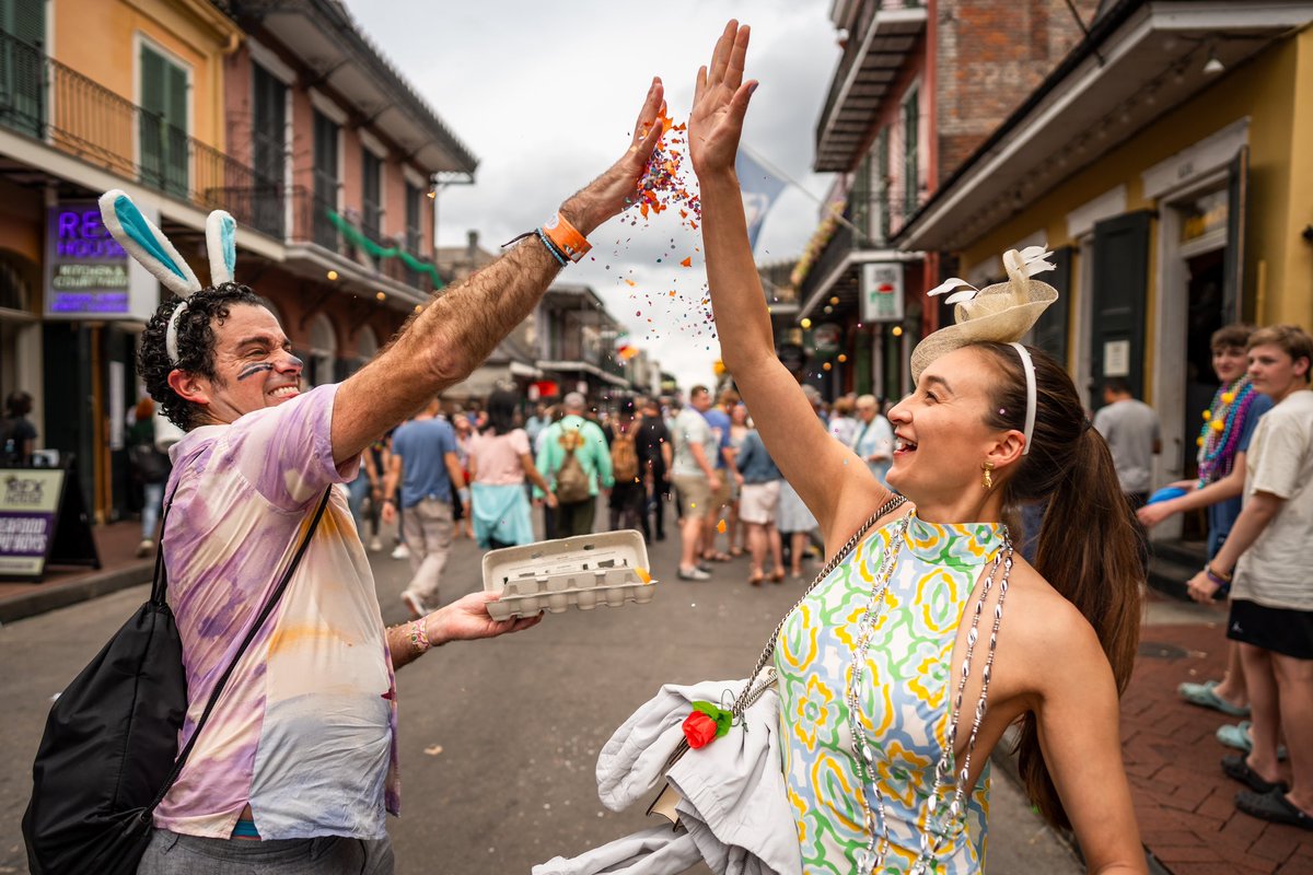 BryceEllPhoto's tweet image. Everywhere else it was just Easter. #NewOrleans