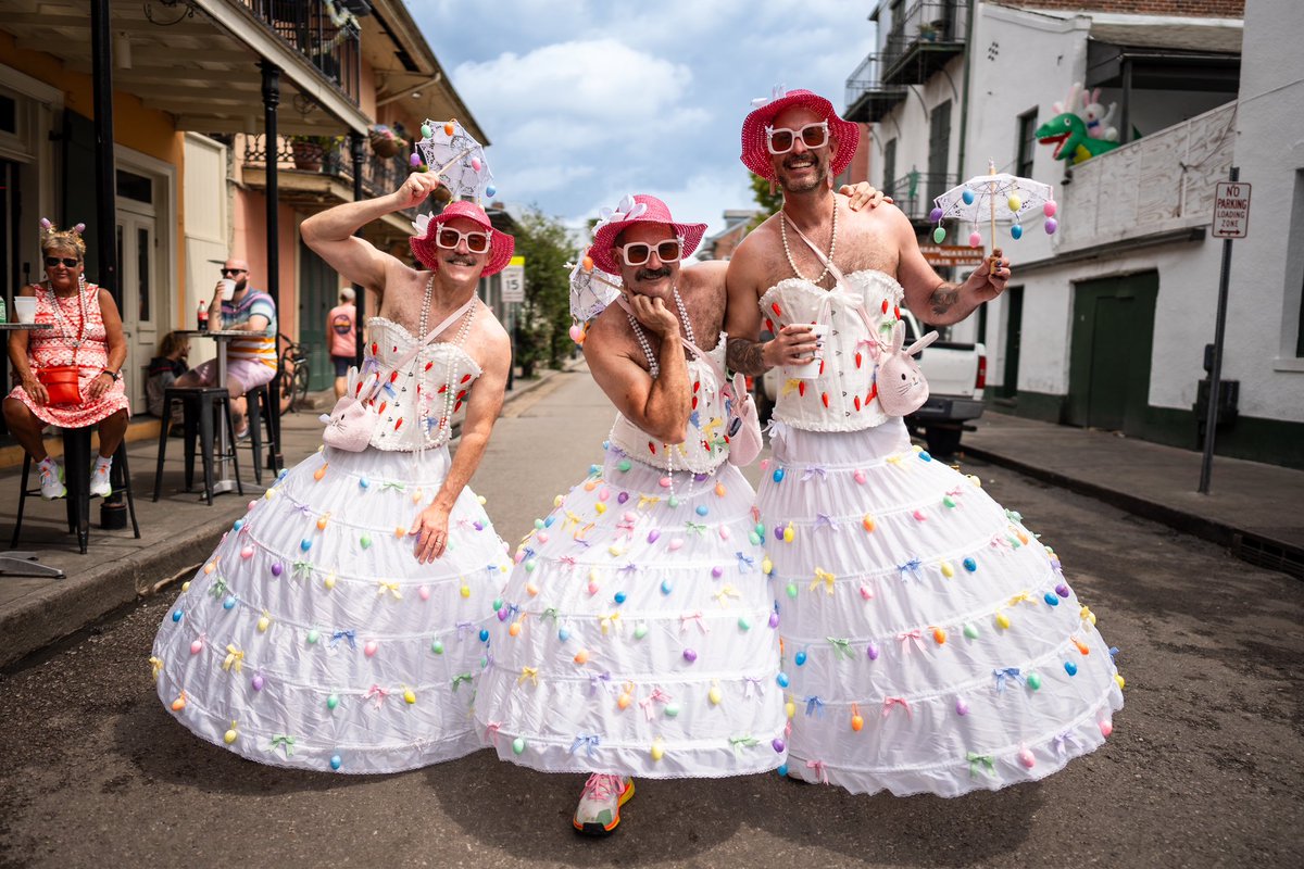 BryceEllPhoto's tweet image. Everywhere else it was just Easter. #NewOrleans