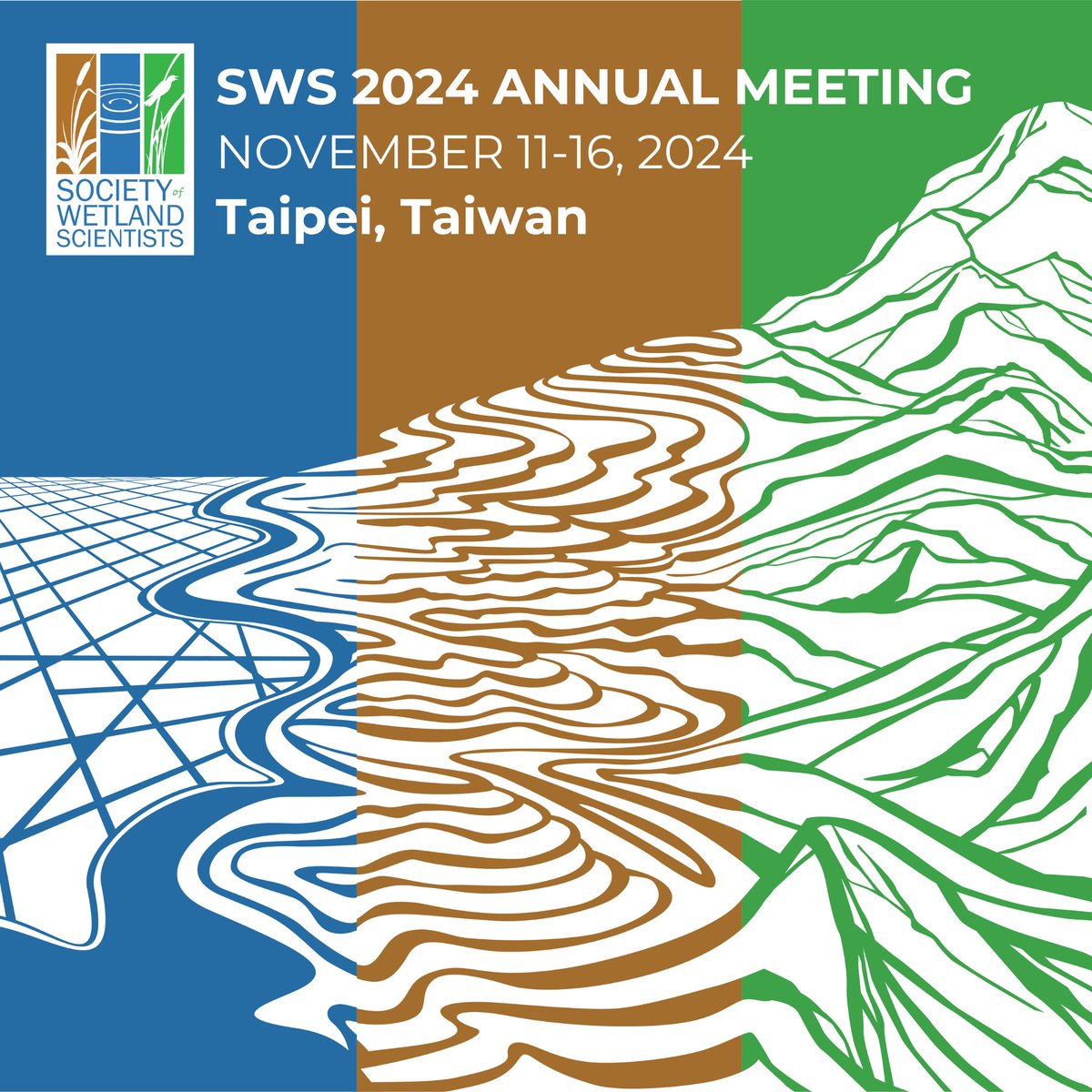 Dive into the depths of wetland science with us at the SWS 2024 Annual Meeting in Taipei, Taiwan! Submit your abstracts here: sws2024.org/site/mypage.as… The deadline to submit abstracts is May 15th. Registration is now open! Register here: sws2024.org/site/mypage.as…