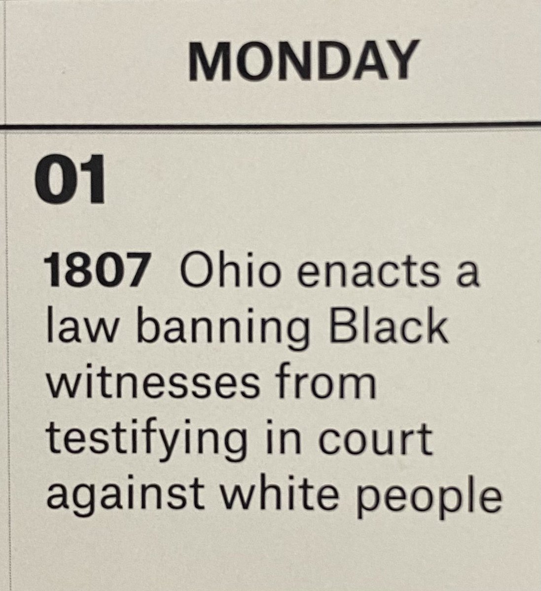 On this day….4/1/1807….#cutthecheck #blackholocaust #reparationsnow #blackhistory365