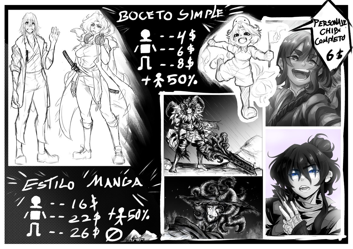 ¡Por fin estamos abriendo comisiones! ✨🗣️✨He terminado con las personas que han venido antes y ahora puedo aceptar mas, si estas interesado en mi trabajo echa un vistazo 👀
Trabajo y respondo lo mas rápido que puedo pero ténganme paciencia 🤓