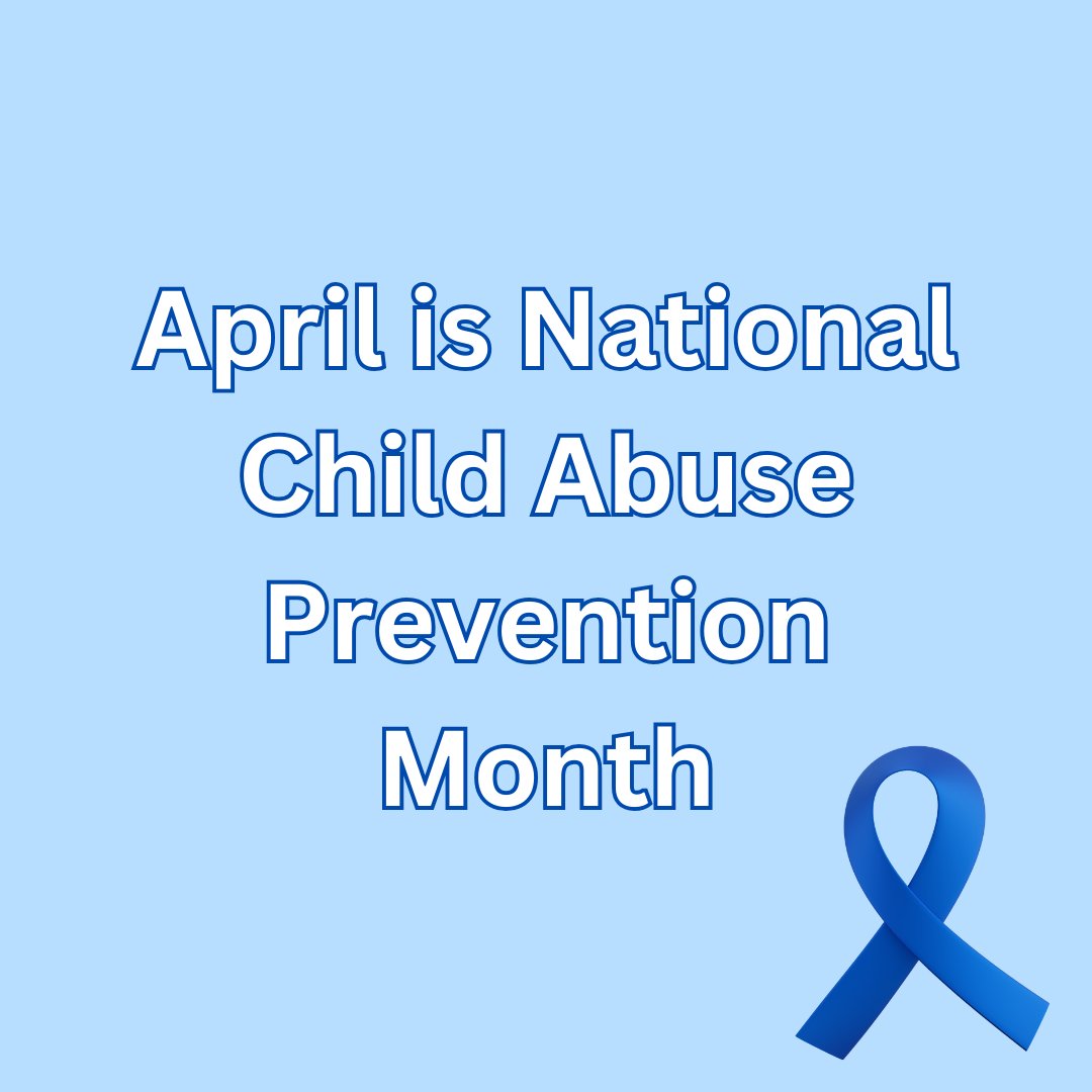 April is Child Abuse Prevention Month (CAPM). Our goal is to continue to spread awareness and equip families with knowledge and resources to support child abuse prevention practices.💙
#ChildAbusePreventionMonth #CAPM #ThrivingFamilies #PreventionMatters #GetParentingTips
