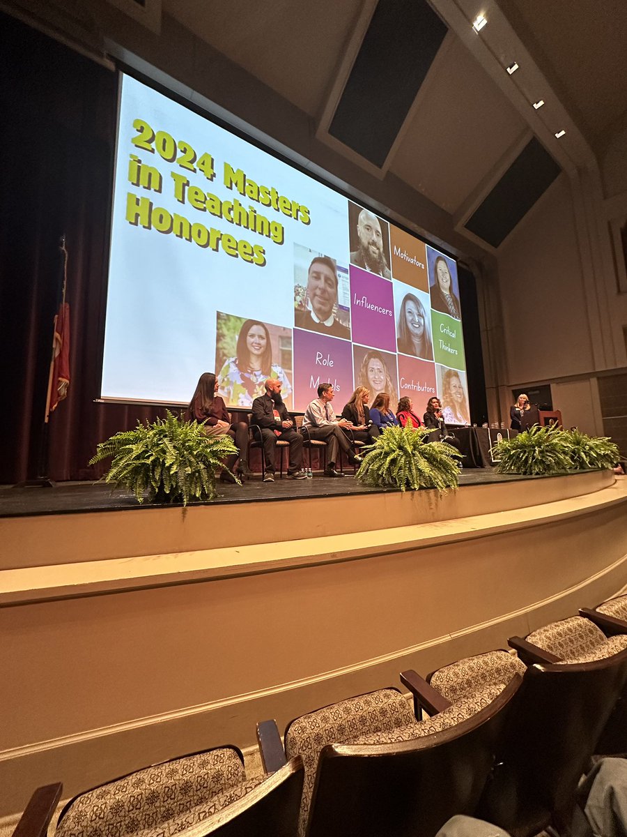 Dr. Hannah Reaume, science teacher at GMS East was honored at the Masters in Teaching event at Brenau University lastst week. The event is known as Masters in Teaching...Life Changers at Work. GHS students participating in the Communiversity program were in attendance.